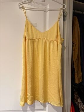 Aritzia Lover Satin Mini Dress